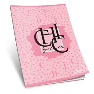 Sveska Chic Forever A4 meki povez na kocke UNL-0747k