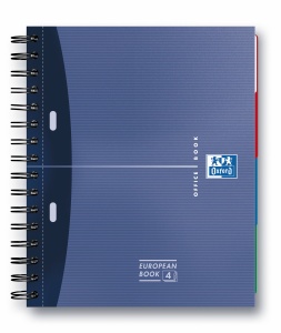 Sveska Oxford Office Essentials Europeanbook A4+ kvadratići, 4 Subject - Img 10