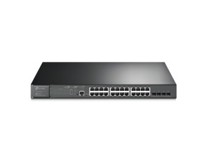 Svič TP-Link SG3428MP Omada 28 portova gigabitni L2+ 24x PoE+ 4x SFP crni upravljivi