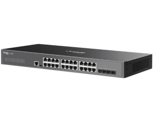 Svič TP-Link SG3428X Omada 24 porta gigabitni L2+ 4x 10GE SFP+ crni upravljivi - Img 4