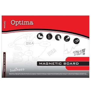 Tabla magnetna bela 90x120cm Optima 22366 - Img 2