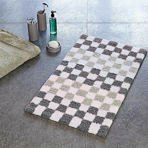 Tekstilna prostirka za kupatilo Grand Prix siva 55x85 Ridder 716307 - Img 1