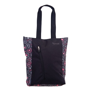 Torba na rame Shopping Pink Circles 120765