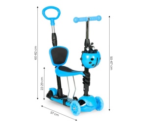 Trotinet 5u1 Plavi BBO Giga S979CBLU - Img 2
