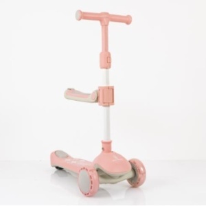 Trotinet romobil QT-6081B pink TRO0046 - Img 2