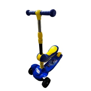 Trotinet sa sedištem plavi 023900P