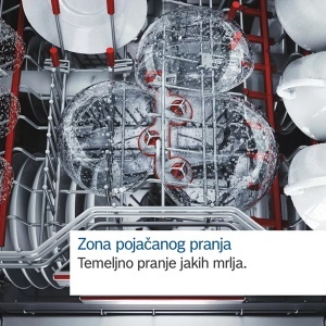 Ugradna mašina za pranje sudova 60cm serija 6 Bosch SMV6ZDX49E - Img 3