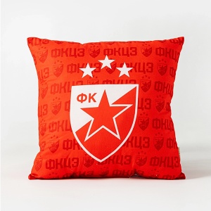 Ukrasni jastuk Crvena Zvezda 6 40x40cm crvena
