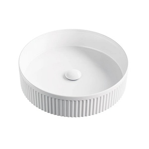 Umivaonik 41,5x41,5x12 beli Lux Art CL332 301291
