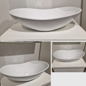 Umivaonik Lux Art CL333-60 61x36x14,5cm white 300312 - Img 3