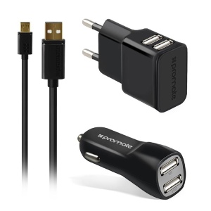 Univerzalni punjač za micro Usb PROMATE GPS00726