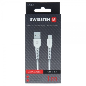 USB Data kabl Type-C Bela SWISSTEN 156569 - Img 2