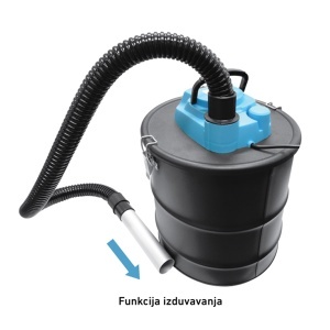 Usisivač za pepeo 1000W 20l Prosto UP7110-20 - Img 3