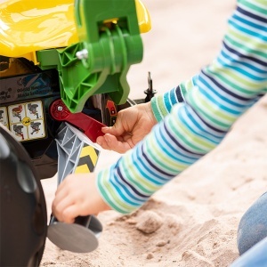 Utovarivač bager zadnji John Deer zeleni Rolly Toys 409358 - Img 2