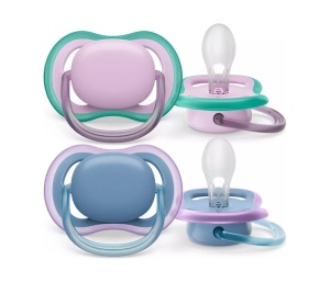 Varalica 6-18m 2kom Plava Roze Avent Ultra Air SCF085/34