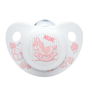 Varalica silikon noćna S1 Nuk Baby Rose / 729481