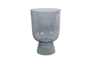 Vaza Ivanka 25cm siva 040164