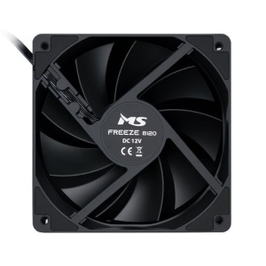 VENTILATOR ZA KUĆIŠTE MS FREEZE B120 crni fan