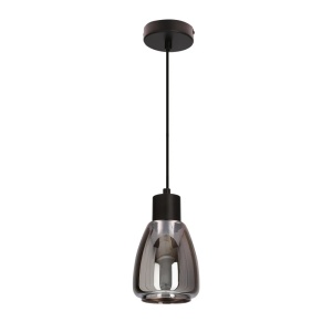 Viseća Lampa Crna 1x40W E27 Moldo 15060