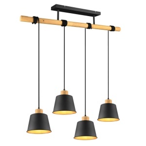 Visilica Harris 4Xe27 Crna Mat 312700432 Trio Lighting 160220946