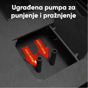 Wi-fi dekorativni električni kamin 800mm sa vodenom parom DK-08MC/T - Img 4