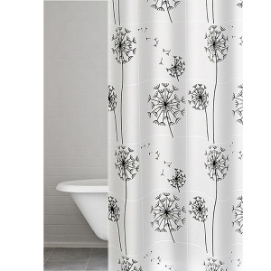 Zavesa za kadu PEVA 180x200cm Moonflower Ridder 303210 - Img 2