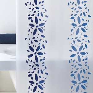 Zavese za kadu vinil Lawn blu, METALTEX 1275