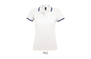Ženska polo majica sa kratkim rukavima bela/teget Pasadena Women XXL 300.578.00.XXL - Img 4