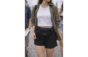 Ženska torba oko struka Naia crna Pepe Jeans 75.549.41 - Img 7