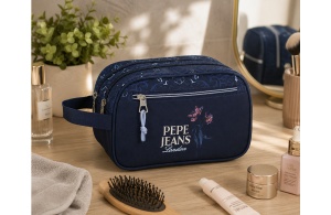 Ženski neseser sa 2 pregrade Lenay teget Pepe Jeans 61.244.42 - Img 12