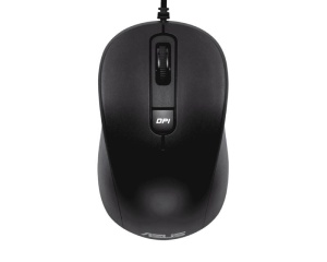 Žični miš MU101C Blue Ray crni Asus optički USB