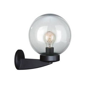 Zidna lampa Bali crna Massive 71825/01/65