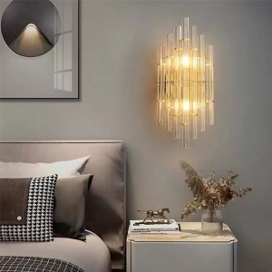Zidna lampa Elder 2xE14 Elmark 955ELDER2W/GD - Img 2