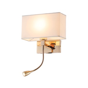 Zidna lampa led Rosa 3W 3000K 1xE27 Elmark 955ROSA330FGR