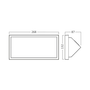Zidna led lampa spoljna 20W promenljiva boja Braytron BG37-00582 - Img 4