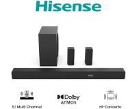 Zvučnic AX5100Q Dolby Atmos soundbar sa bežičnim subwooferom crni Hisense ZVU03657