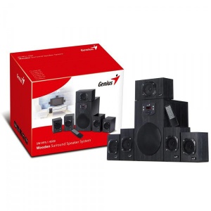 Zvučnici GENIUS SW-HF5.1 4500 5.1 Wood 125W, zvucnici I106000 - Img 3