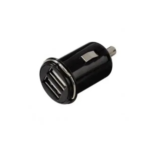 Adapter punjač za auto, 12V sa 2 USB porta, HAMA crni 108195