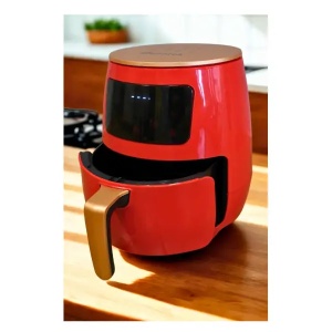 Air fryer sa tajmerom LCD crvena 1600W 6l Quantek Q1301RD - Img 2