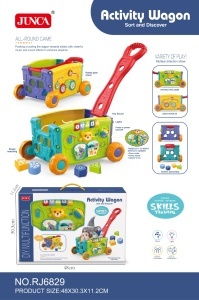 Aktivna guralica edukativna kolica za decu Activity wagon