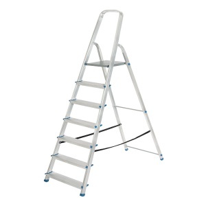Aluminijumske merdevine 7 gazišta DrAbest 6651
