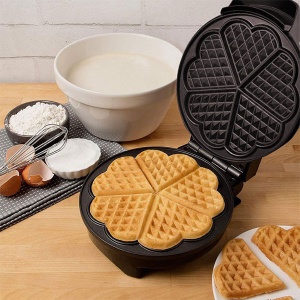 Aparat za galete u obliku srca 700W crni Vox VOX-WF258 - Img 2