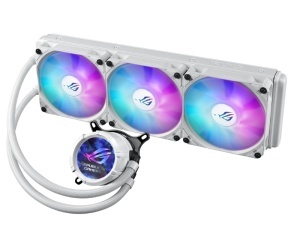 ASUS ROG Strix LC III 360 ARGB LCD vodeno hlađenje za procesor belo - Img 3