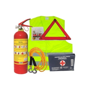 Auto set sa novim setom za prvu pomoć AutoPractic 14656