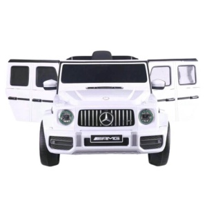 Automobil na akumulator Mercedes G63 Beli Veći Model