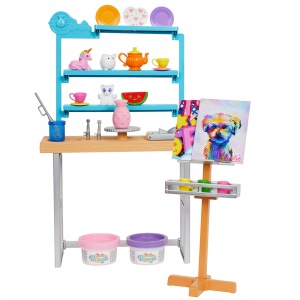 Barbie art studio Mattel 37325 - Img 9