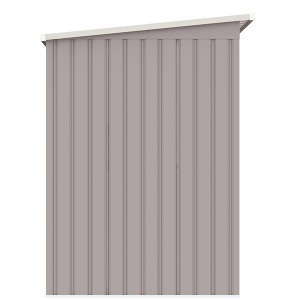 Baštenska Kućica Metalna 216x130x171cm Fortis - A Bež Zen Garden ZG 080200 - Img 4