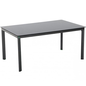 Baštenski sto Alutapo aluminijum sivi, 47125