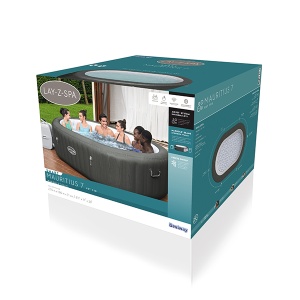 Bazen Đakuzi 270x180x71cm Bestway Lay-Z-Spa Smart Airjet Mauritius 60067 - Img 8