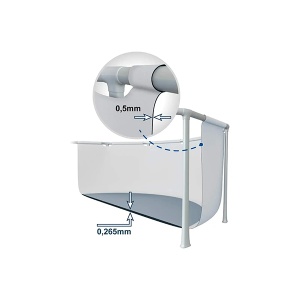 Intex 26702NP bazen 305x76cm sa metalnom konstrukcijom